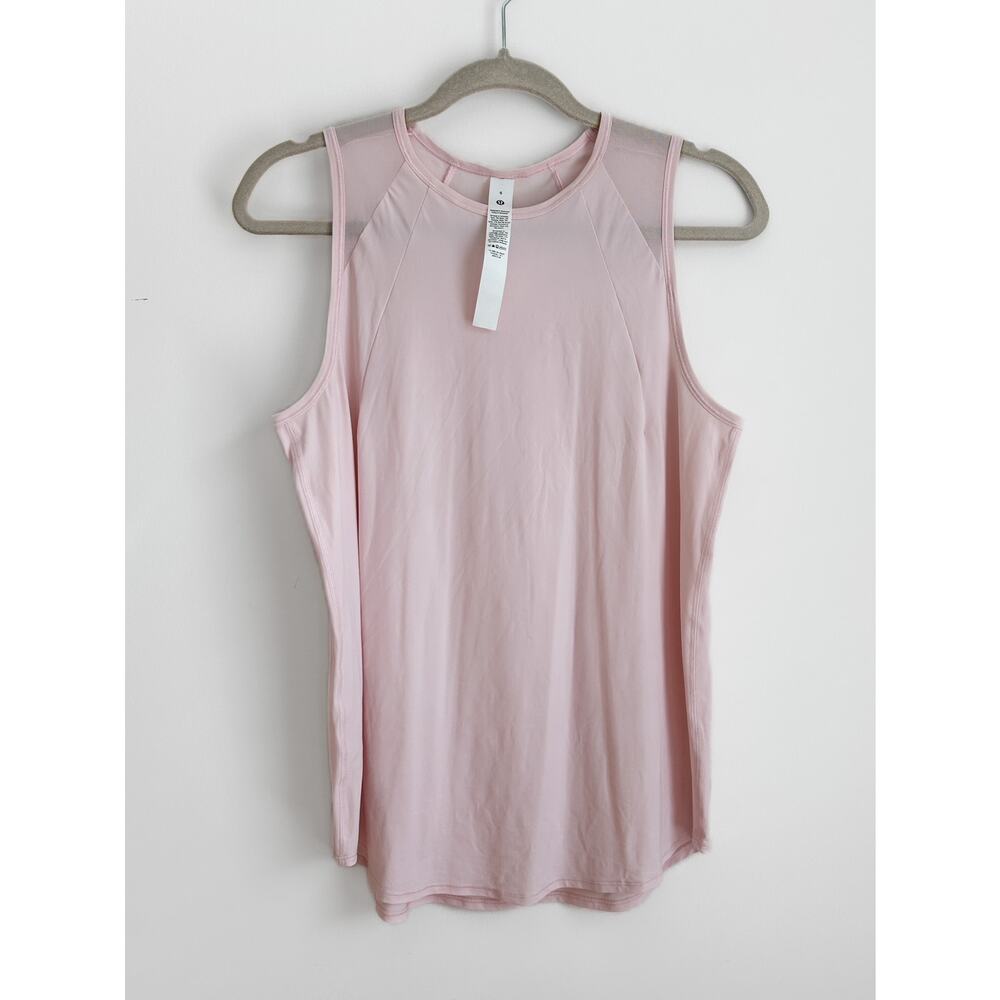 Lululemon Women's Sculpt Tank Top in Size 6 Strawberry Milkshake Pale Pink $58